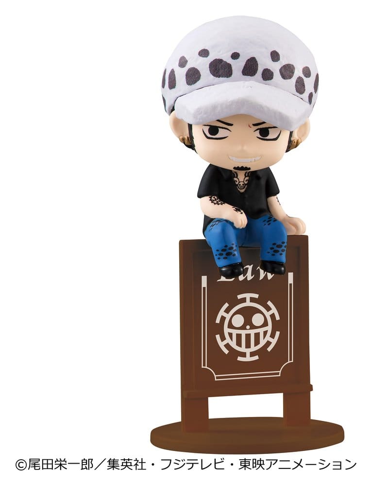 One Piece Ochatomo Series Mini Figures Pirates Party 4 cm Blind Box Display (8)