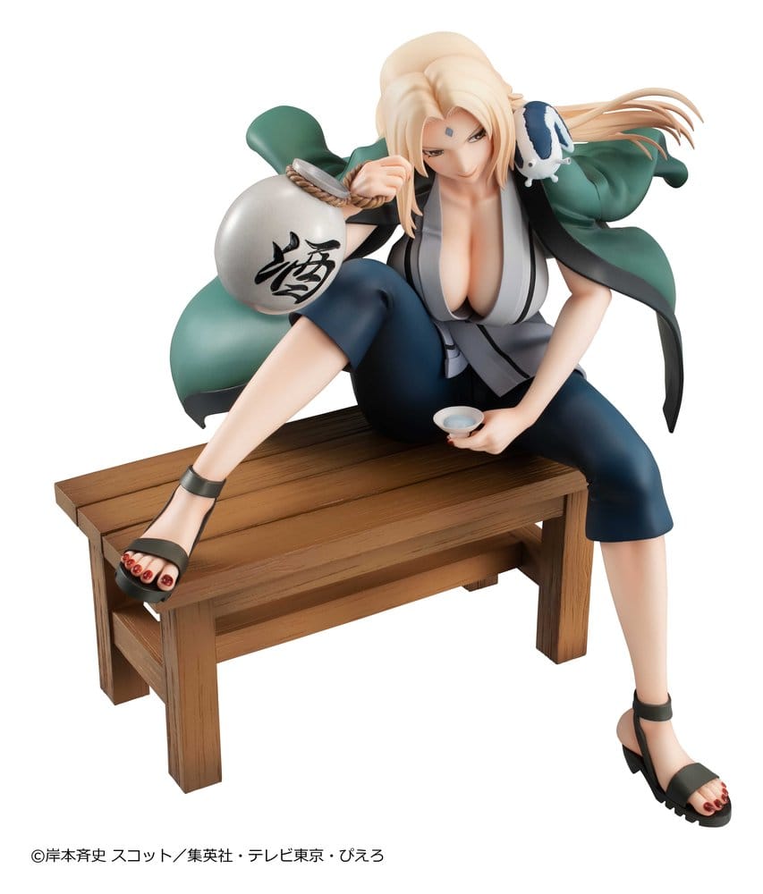 Naruto Shippuden Naruto Gals PVC-figur Tsunade Ver.2 16 cm (Repeat)