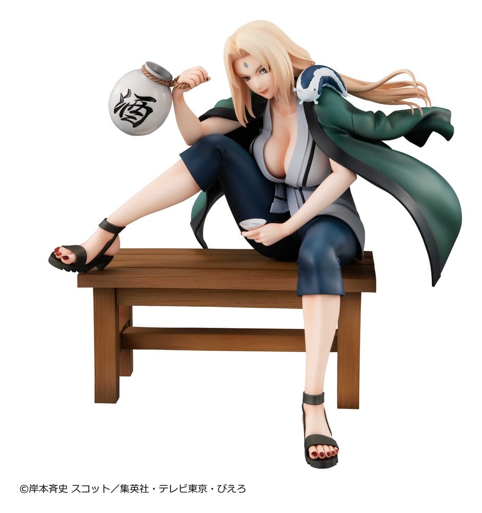 Naruto Shippuden Naruto Gals PVC-figur Tsunade Ver.2 16 cm (Repeat)
