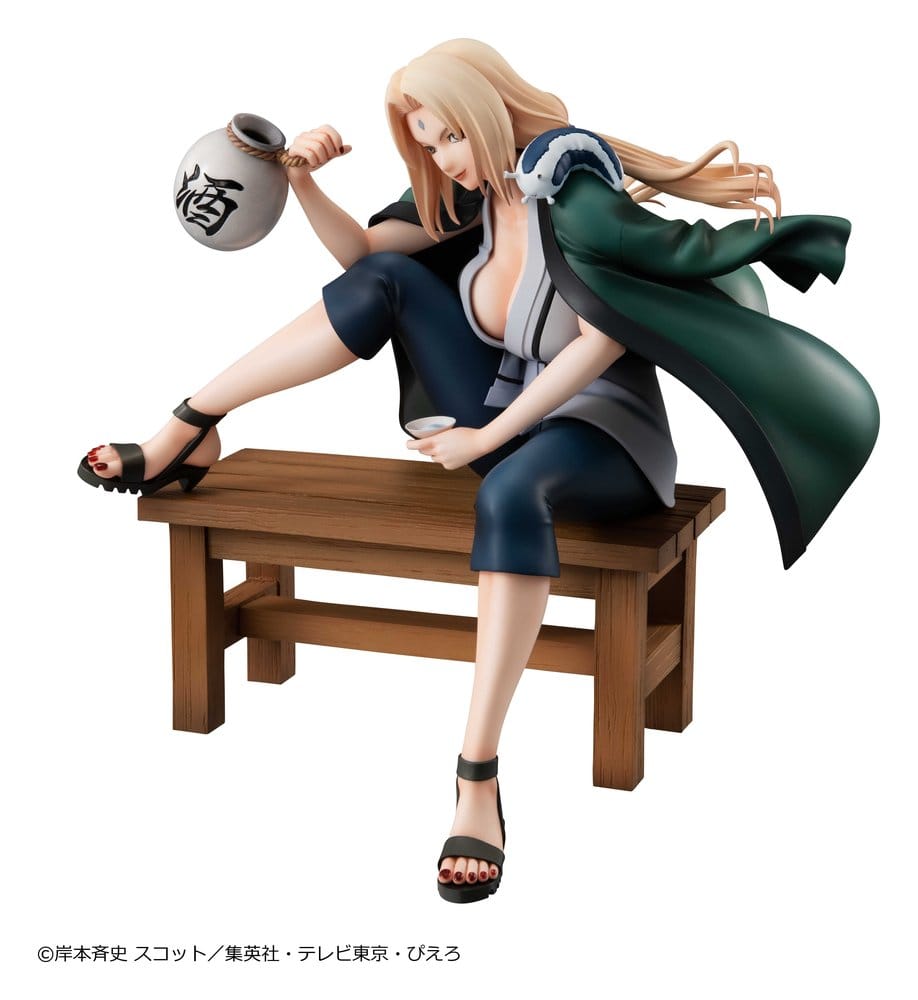 Naruto Shippuden Naruto Gals PVC-figur Tsunade Ver.2 16 cm (Repeat)