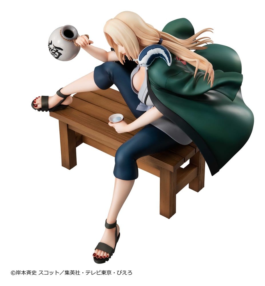 Naruto Shippuden Naruto Gals PVC-figur Tsunade Ver.2 16 cm (Repeat)