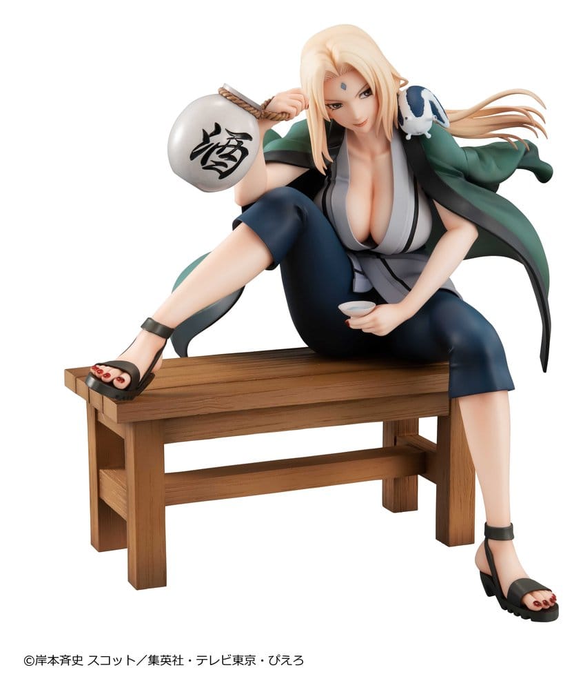 Naruto Shippuden Naruto Gals PVC-figur Tsunade Ver.2 16 cm (Repeat)