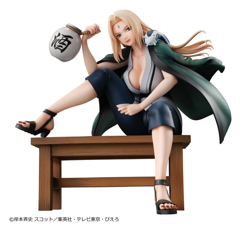 Naruto Shippuden Naruto Gals PVC-figur Tsunade Ver.2 16 cm (Repeat)