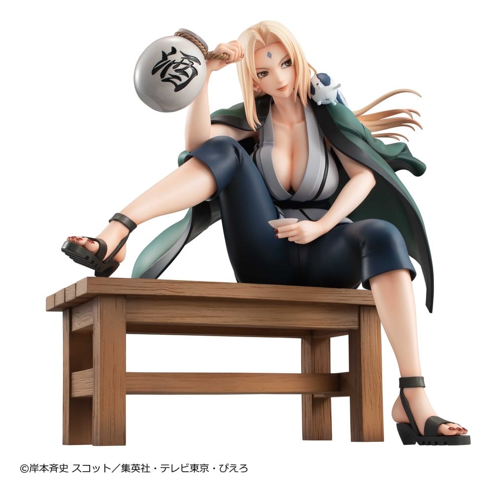Naruto Shippuden Naruto Gals PVC-figur Tsunade Ver.2 16 cm (Repeat)