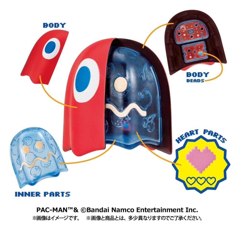 Pac-Man INSIDE FANTASY minifigurer 6 cm Blind Box Display (4)