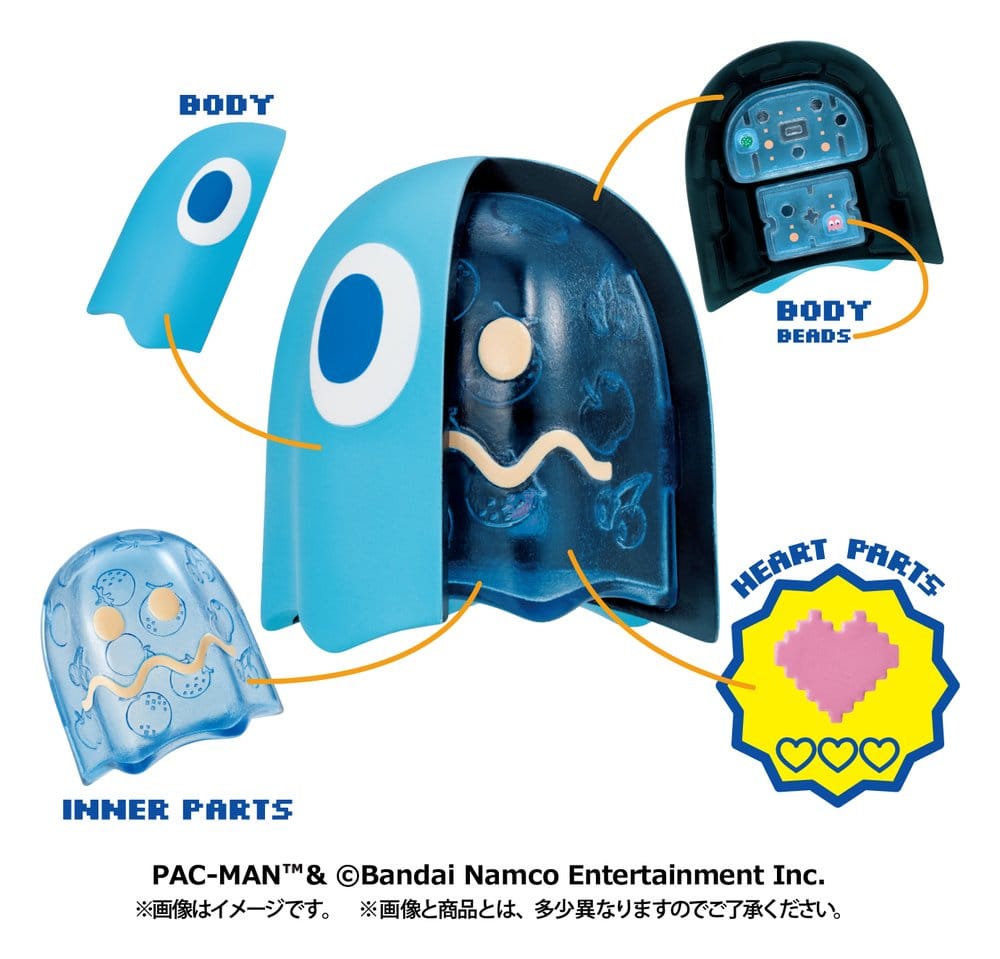Pac-Man INSIDE FANTASY minifigurer 6 cm Blind Box Display (4)