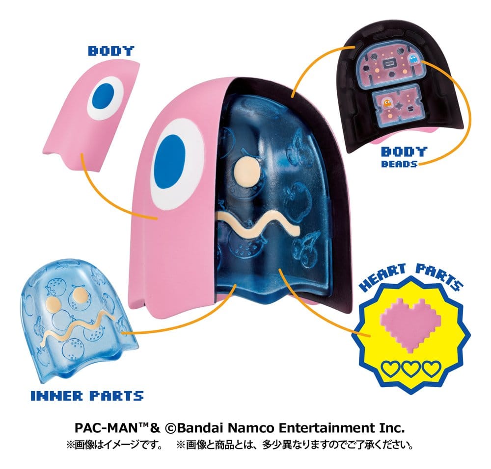 Pac-Man INSIDE FANTASY minifigurer 6 cm Blind Box Display (4)