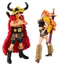 One Piece WALLSTAR PVC Figures 2-Pack Monkey D. Luffy & Nami Ver. Elbaph 11 cm (with gift)