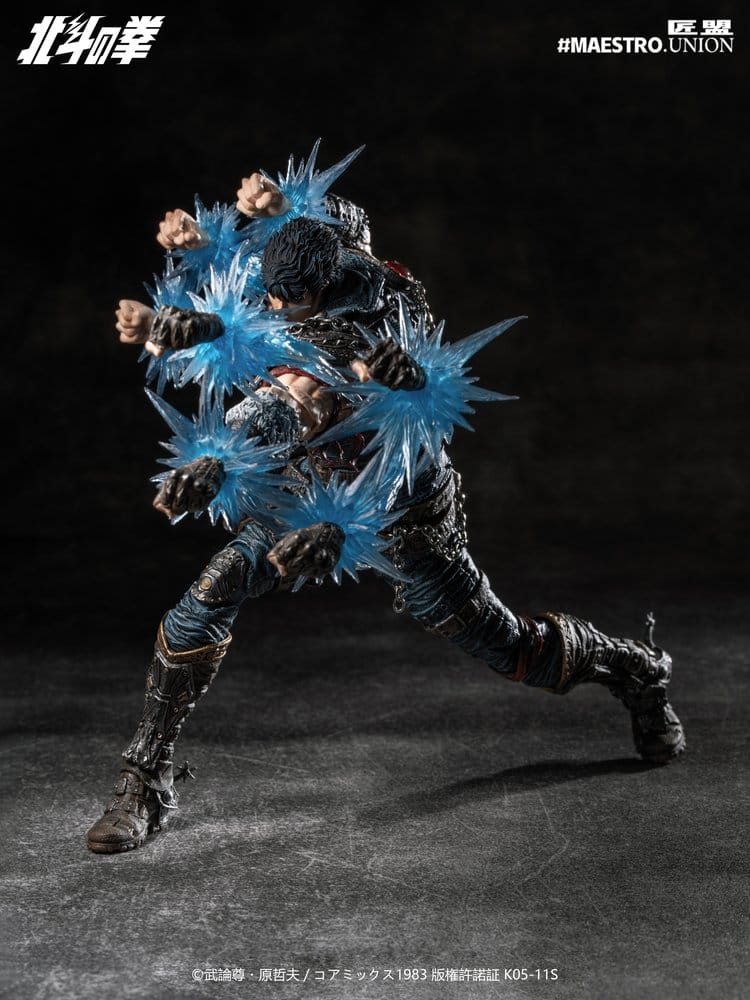 Actionfigur Kenshiro 1/12 från Fist of the North Star, 17 cm
