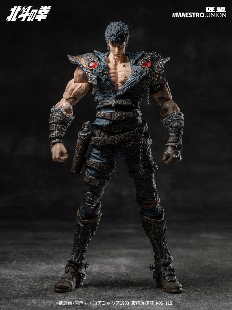 Actionfigur Kenshiro 1/12 från Fist of the North Star, 17 cm