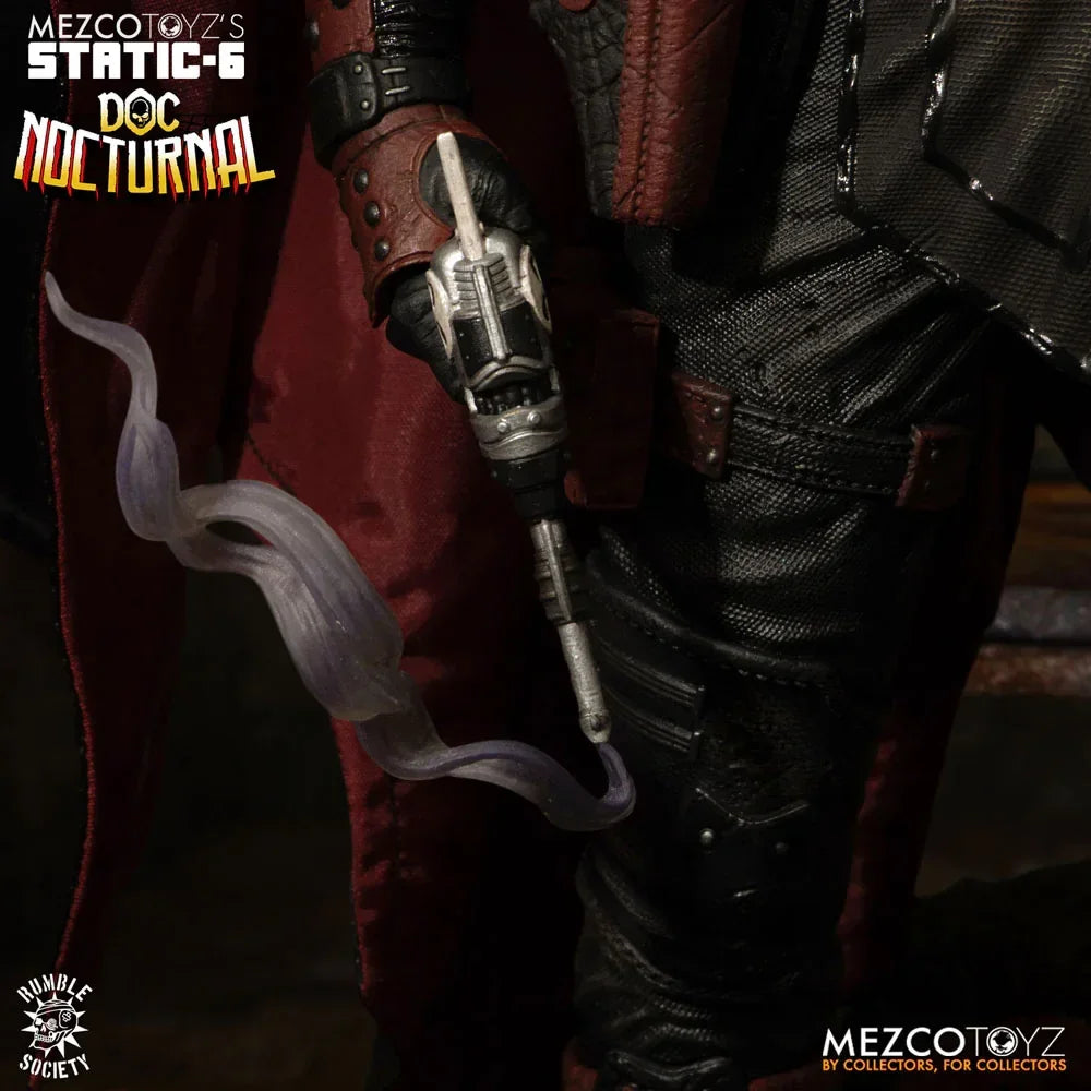Original Character Static-6 PVC Statue 1/6 Rumble Society - Doc Nocturnal 38 cm Mezco Toys