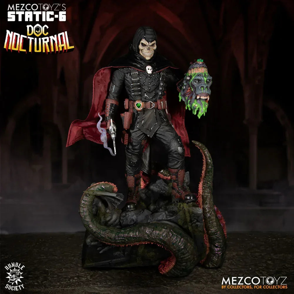 Original Character Static-6 PVC Statue 1/6 Rumble Society - Doc Nocturnal 38 cm Mezco Toys