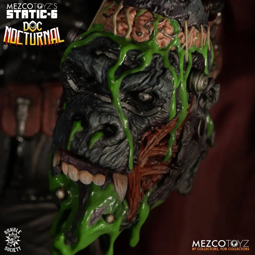 Original Character Static-6 PVC Statue 1/6 Rumble Society - Doc Nocturnal 38 cm Mezco Toys