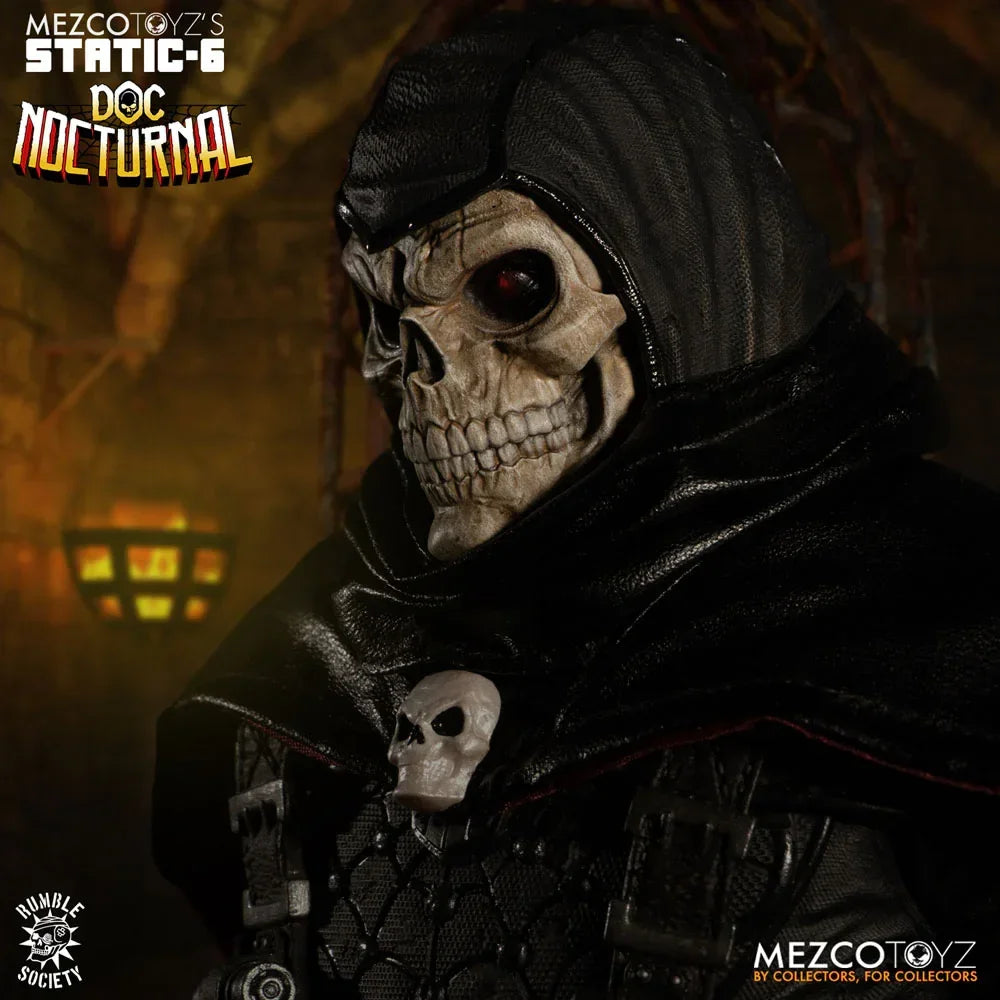 Original Character Static-6 PVC Statue 1/6 Rumble Society - Doc Nocturnal 38 cm Mezco Toys