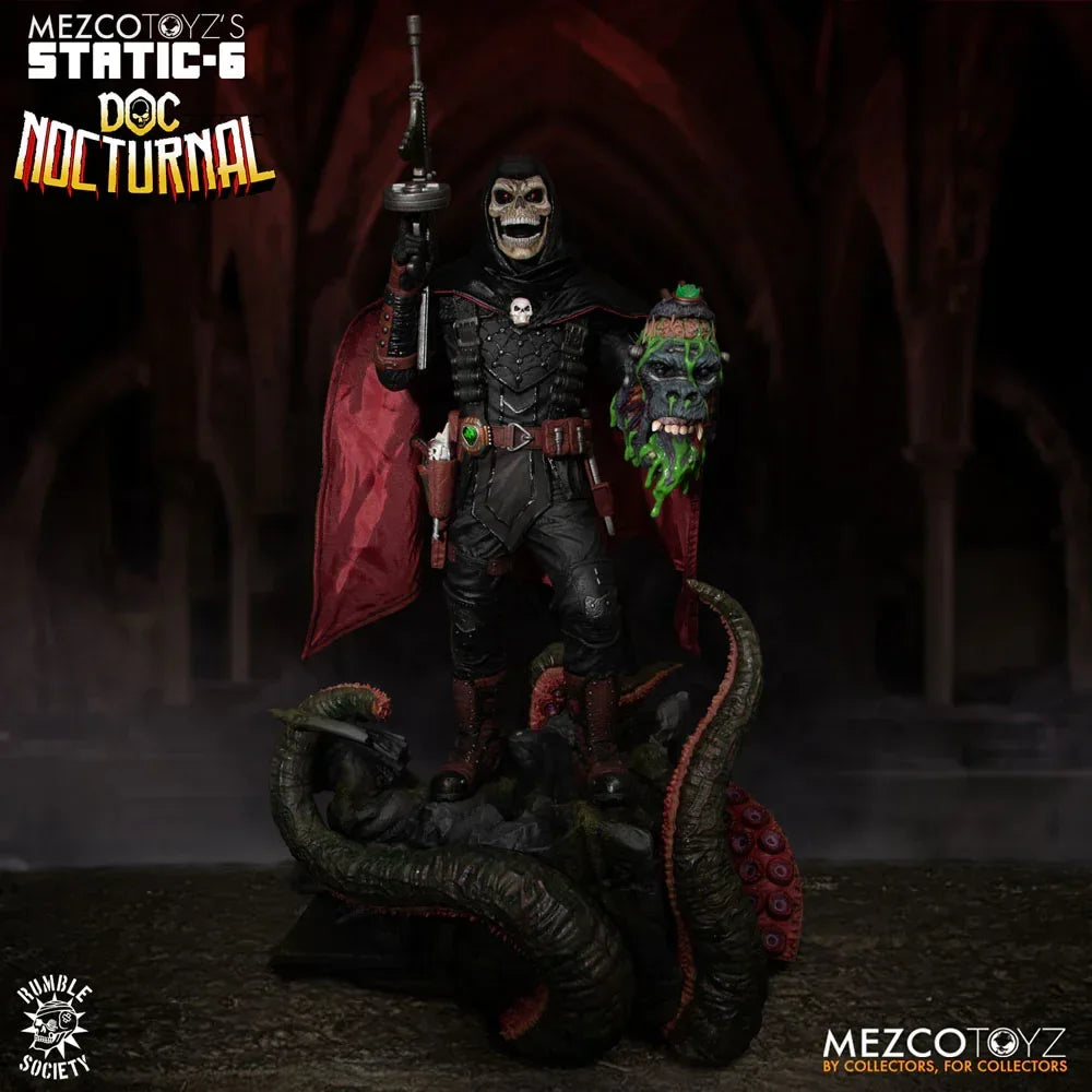 Original Character Static-6 PVC Statue 1/6 Rumble Society - Doc Nocturnal 38 cm Mezco Toys