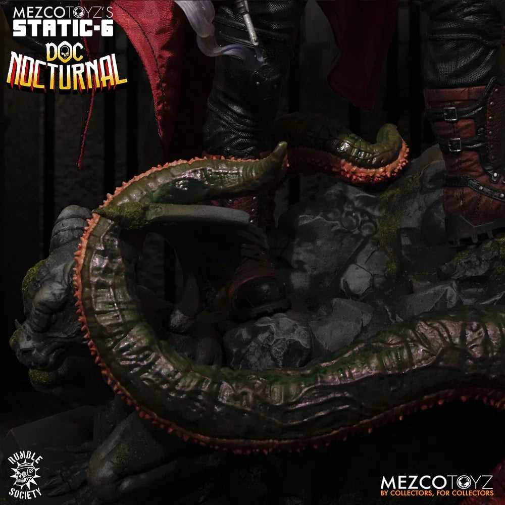 Original Character Static-6 PVC Statue 1/6 Rumble Society - Doc Nocturnal 38 cm Mezco Toys