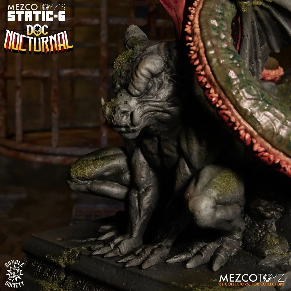 Original Character Static-6 PVC Statue 1/6 Rumble Society - Doc Nocturnal 38 cm Mezco Toys