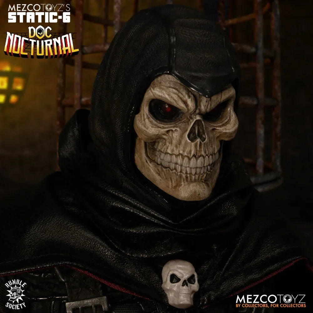 Original Character Static-6 PVC Statue 1/6 Rumble Society - Doc Nocturnal 38 cm Mezco Toys