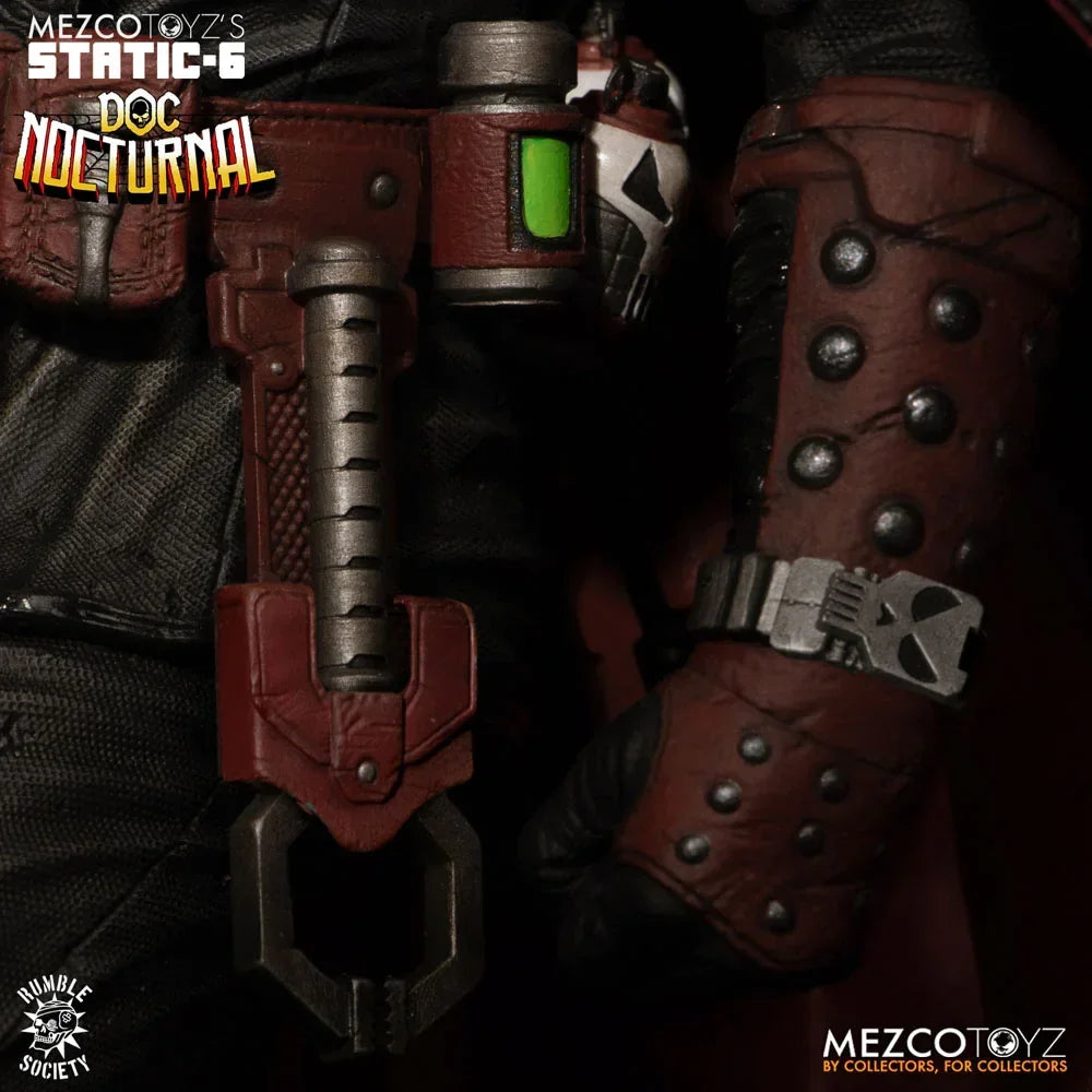 Original Character Static-6 PVC Statue 1/6 Rumble Society - Doc Nocturnal 38 cm Mezco Toys