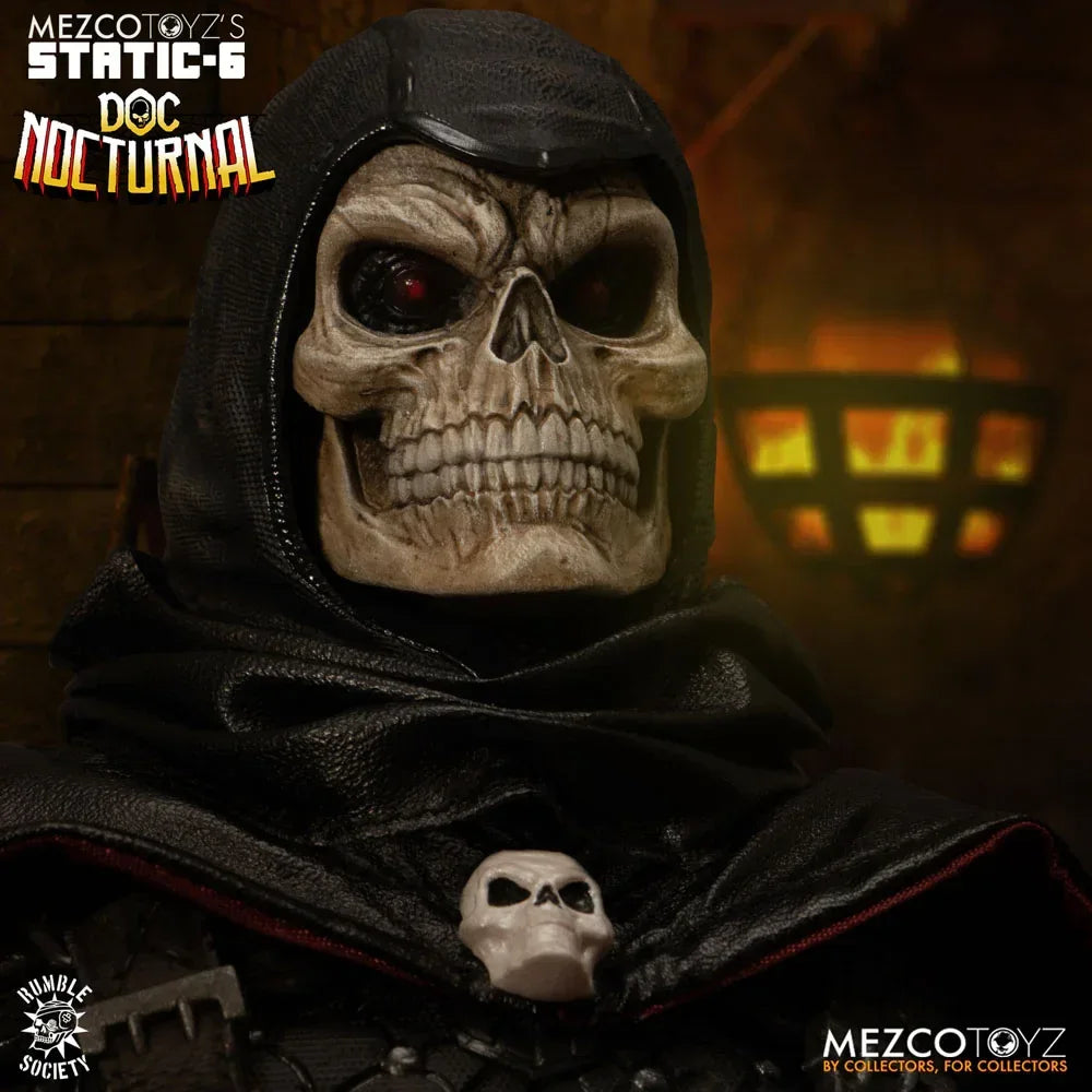 Original Character Static-6 PVC Statue 1/6 Rumble Society - Doc Nocturnal 38 cm Mezco Toys