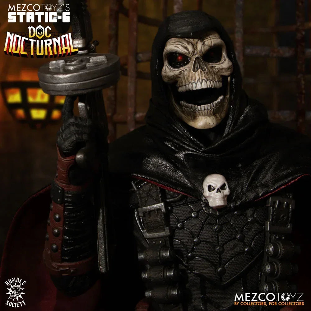 Original Character Static-6 PVC Statue 1/6 Rumble Society - Doc Nocturnal 38 cm Mezco Toys