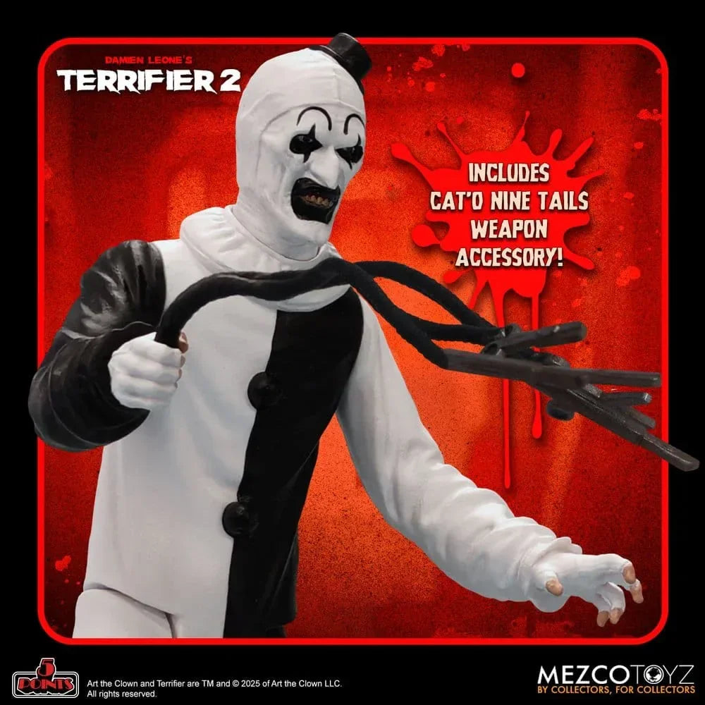 Terrifier 2 5 Points Action Figurr 10 cm Assortment (16) Mezco Toys