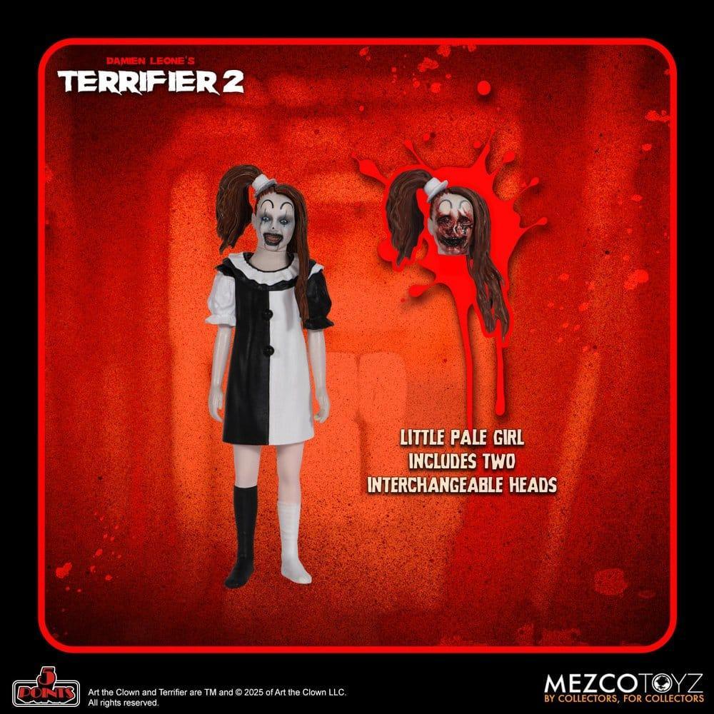 Terrifier 2 5 Points Action Figurr 10 cm Assortment (16) Mezco Toys
