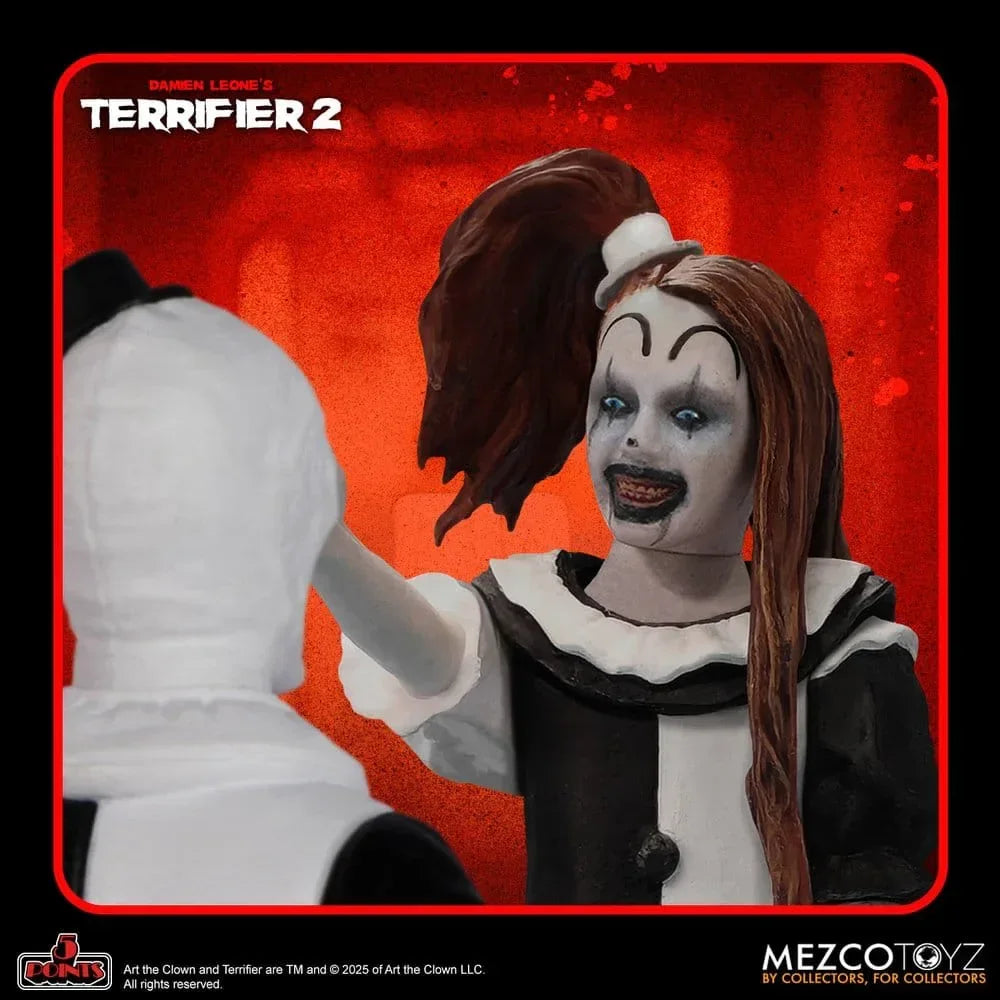 Terrifier 2 5 Points Action Figurr 10 cm Assortment (16) Mezco Toys