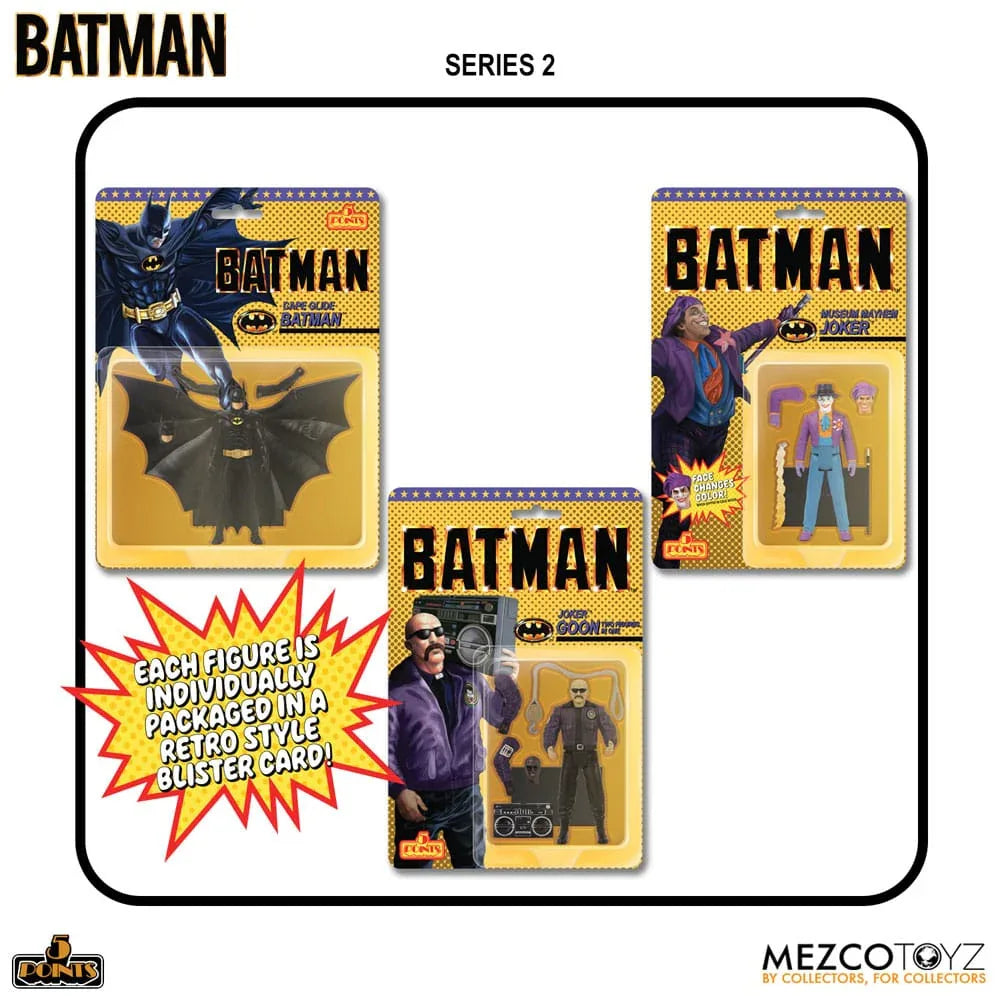 Batman (1989) 5 Points Actionfigur 9 cm - Serie 2 Mezco Toys