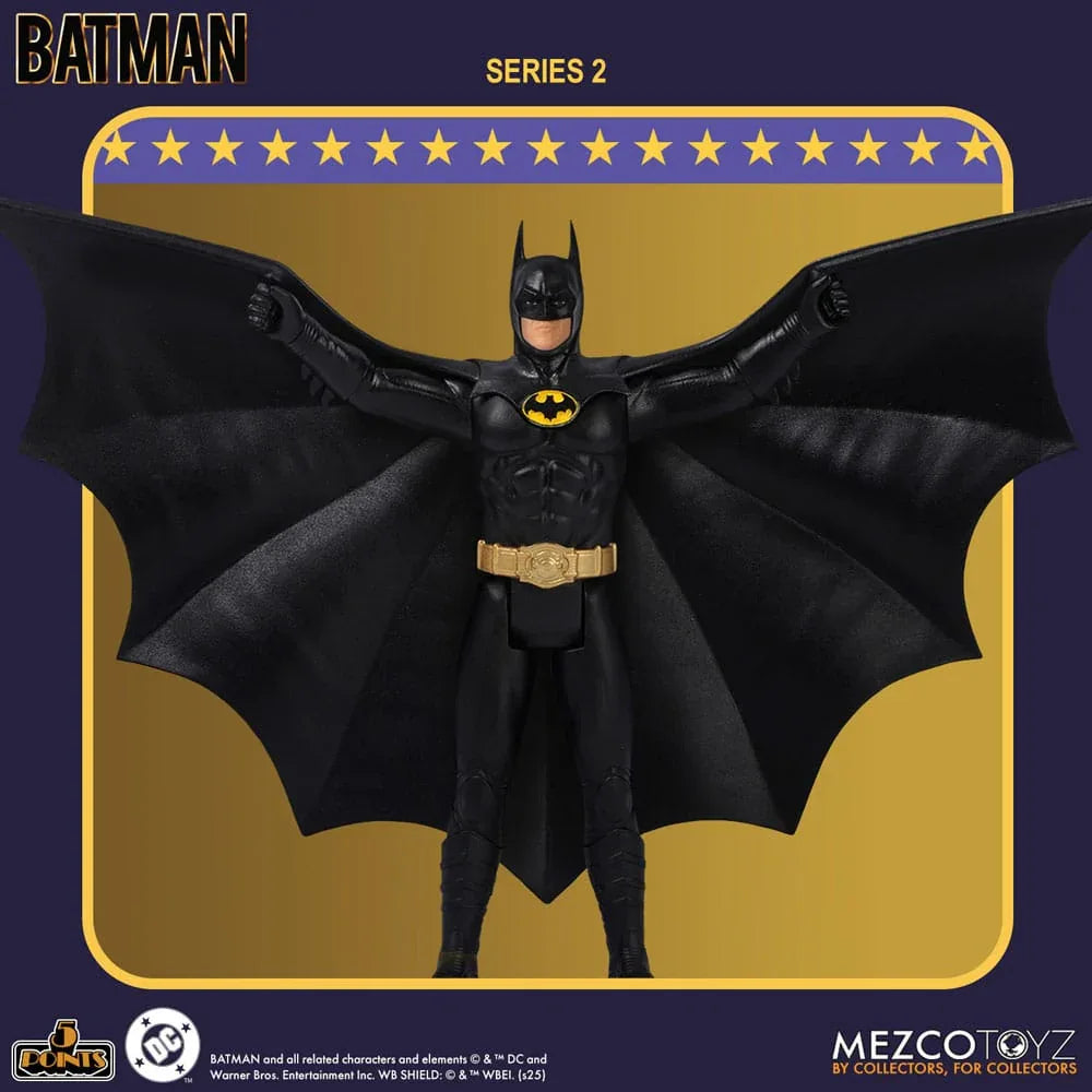 Batman (1989) 5 Points Actionfigur 9 cm - Serie 2 Mezco Toys