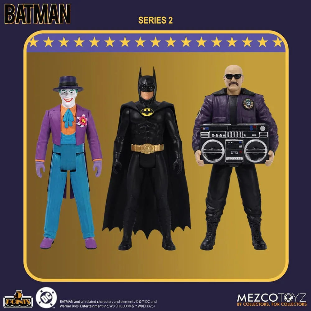 Batman (1989) 5 Points Actionfigur 9 cm - Serie 2 Mezco Toys