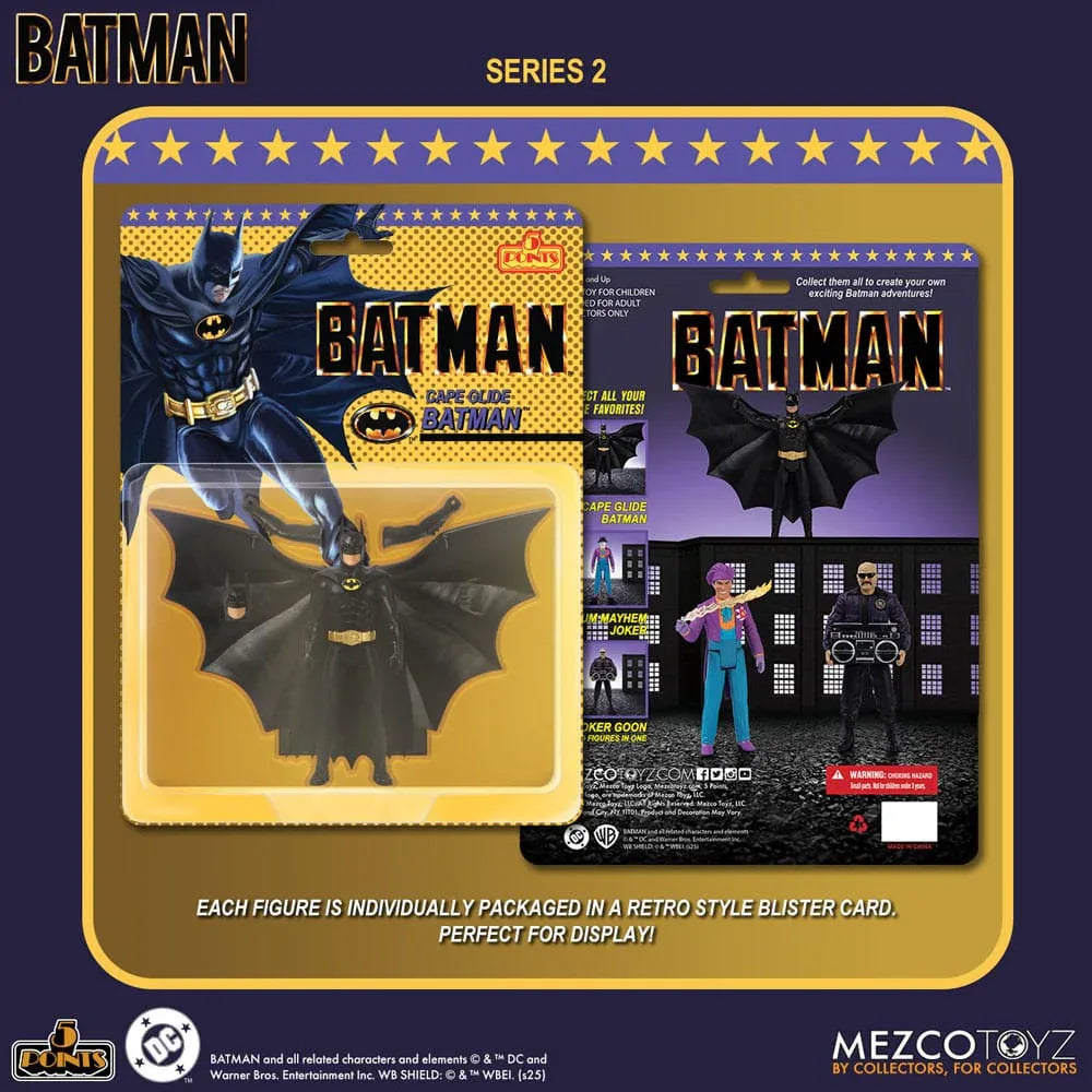 Batman (1989) 5 Points Actionfigur 9 cm - Serie 2 Mezco Toys