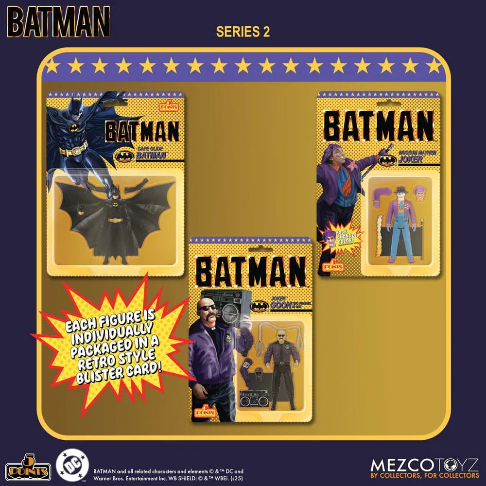 Batman (1989) 5 Points Actionfigur 9 cm - Serie 2 Mezco Toys