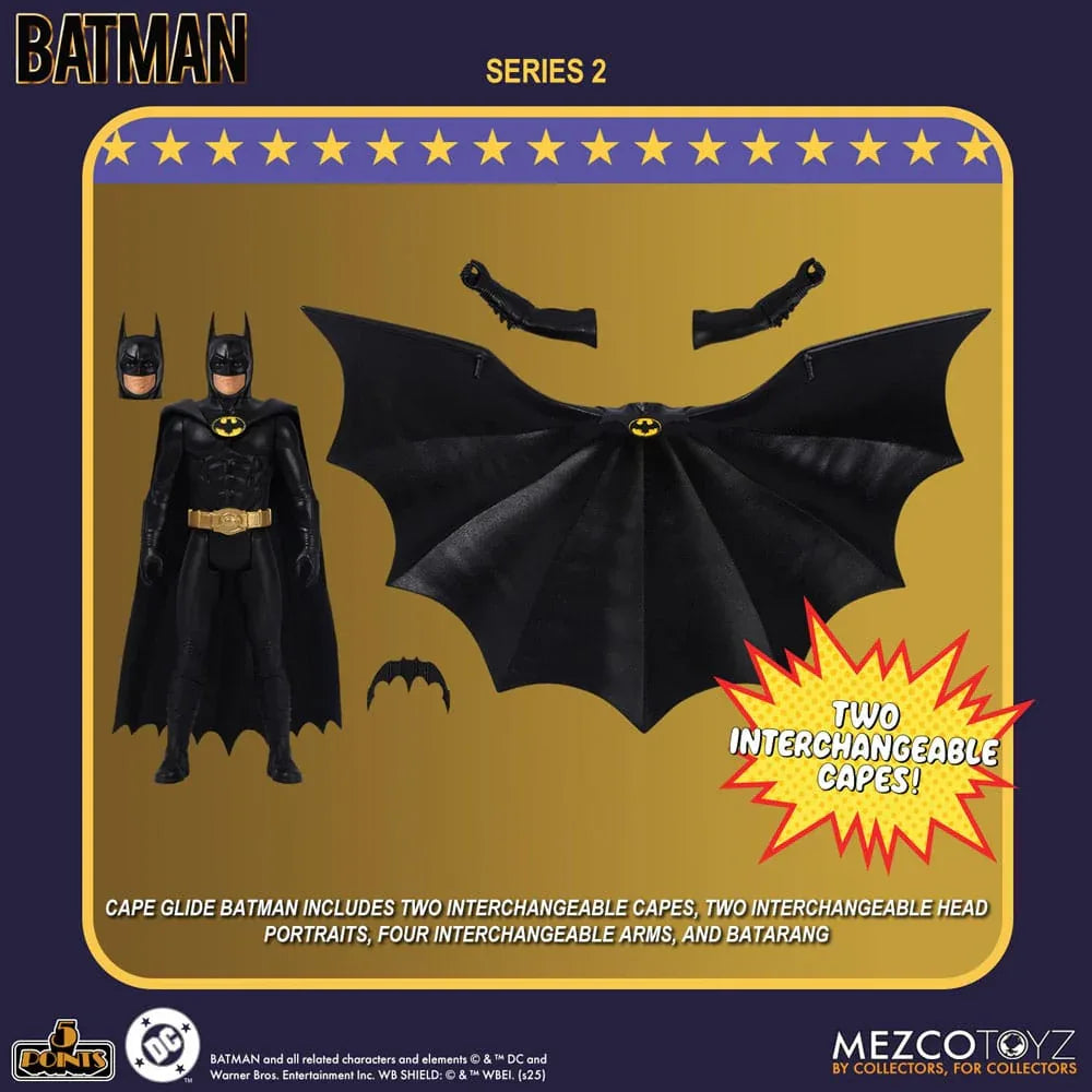 Batman (1989) 5 Points Actionfigur 9 cm - Serie 2 Mezco Toys