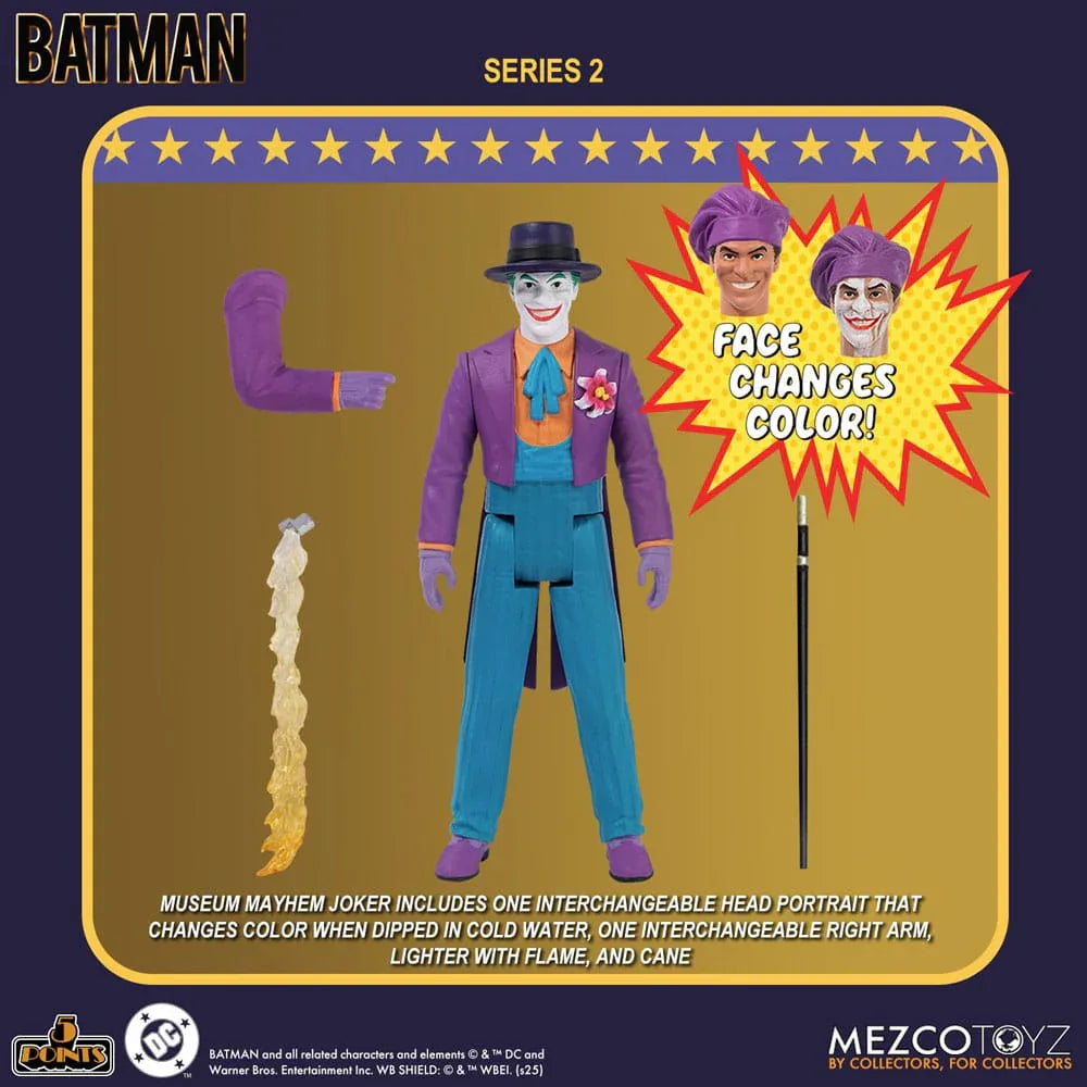 Batman (1989) 5 Points Actionfigur 9 cm - Serie 2 Mezco Toys