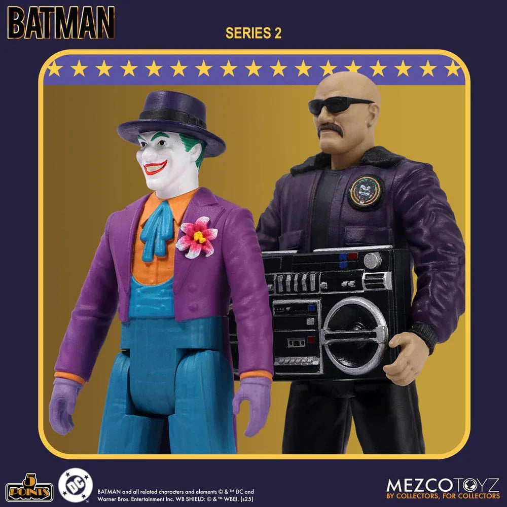 Batman (1989) 5 Points Actionfigur 9 cm - Serie 2 Mezco Toys