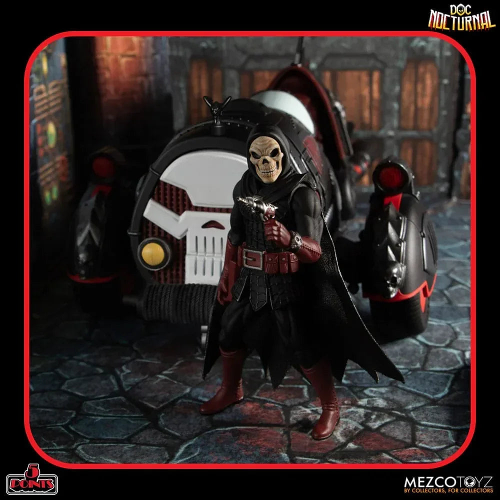 Doc Nocturnal 5 Points Action Figurr Nocturnal Tower Playset 9 cm Mezco Toys