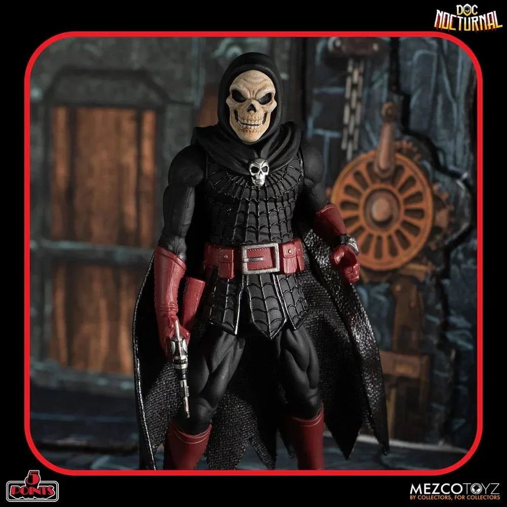 Doc Nocturnal 5 Points Action Figurr Nocturnal Tower Playset 9 cm Mezco Toys