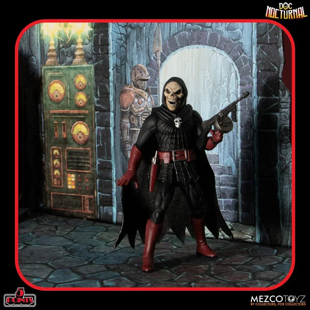 Doc Nocturnal 5 Points Action Figurr Nocturnal Tower Playset 9 cm Mezco Toys