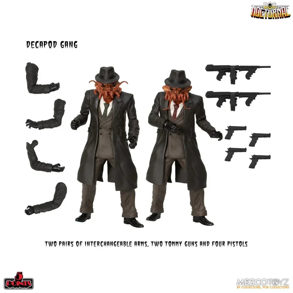 Doc Nocturnal 5 Points Action Figurr Nocturnal Tower Playset 9 cm Mezco Toys