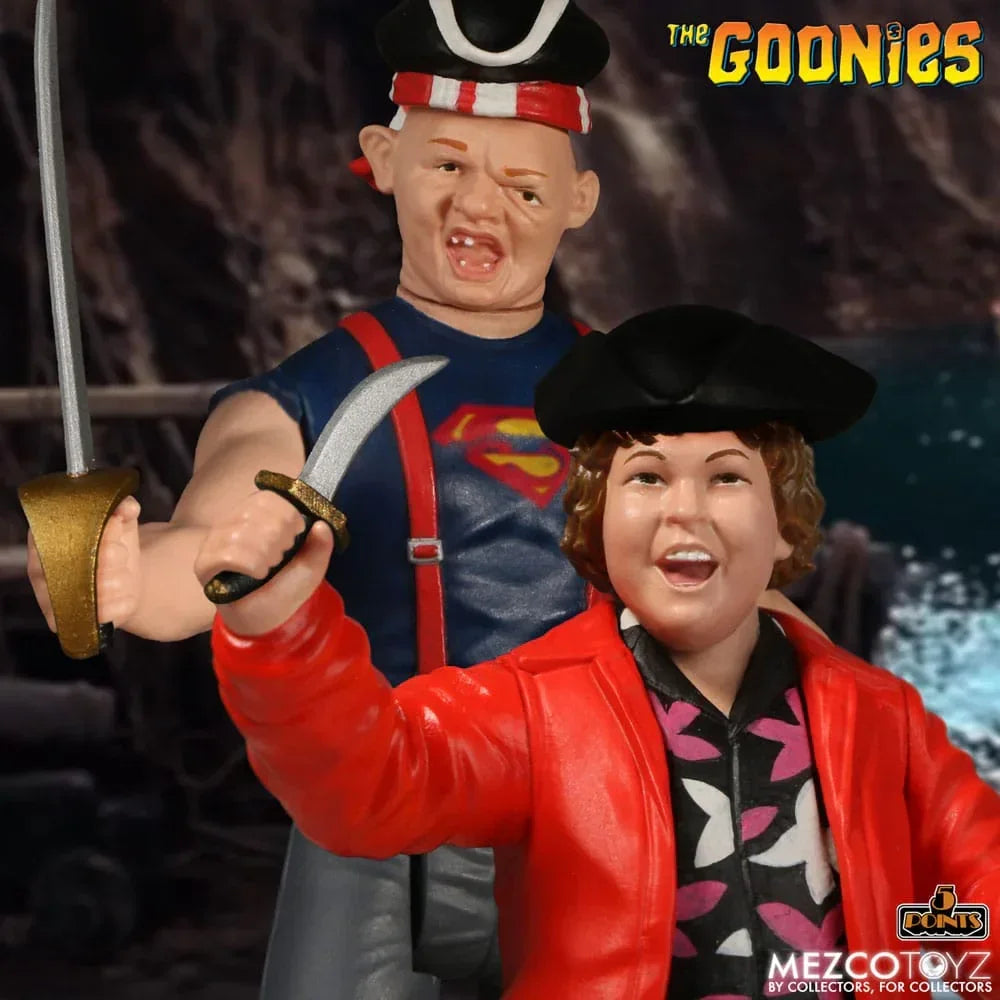 The Goonies 5 Points Action Figures 9 cm Assortiment (20) Mezco Toys