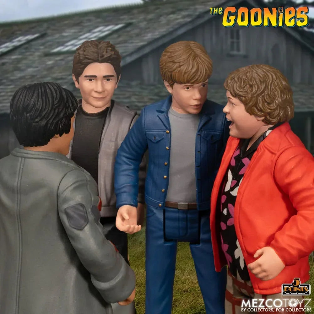 The Goonies 5 Points Action Figures 9 cm Assortiment (20) Mezco Toys