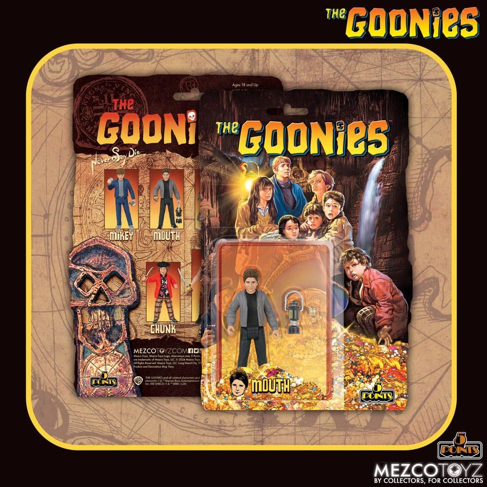 The Goonies 5 Points Action Figures 9 cm Assortiment (20) Mezco Toys