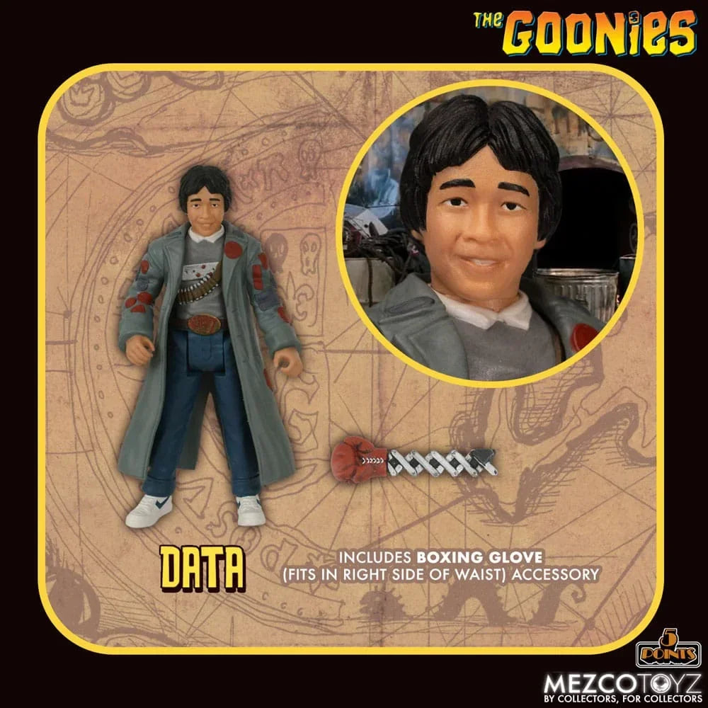 The Goonies 5 Points Action Figures 9 cm Assortiment (20) Mezco Toys