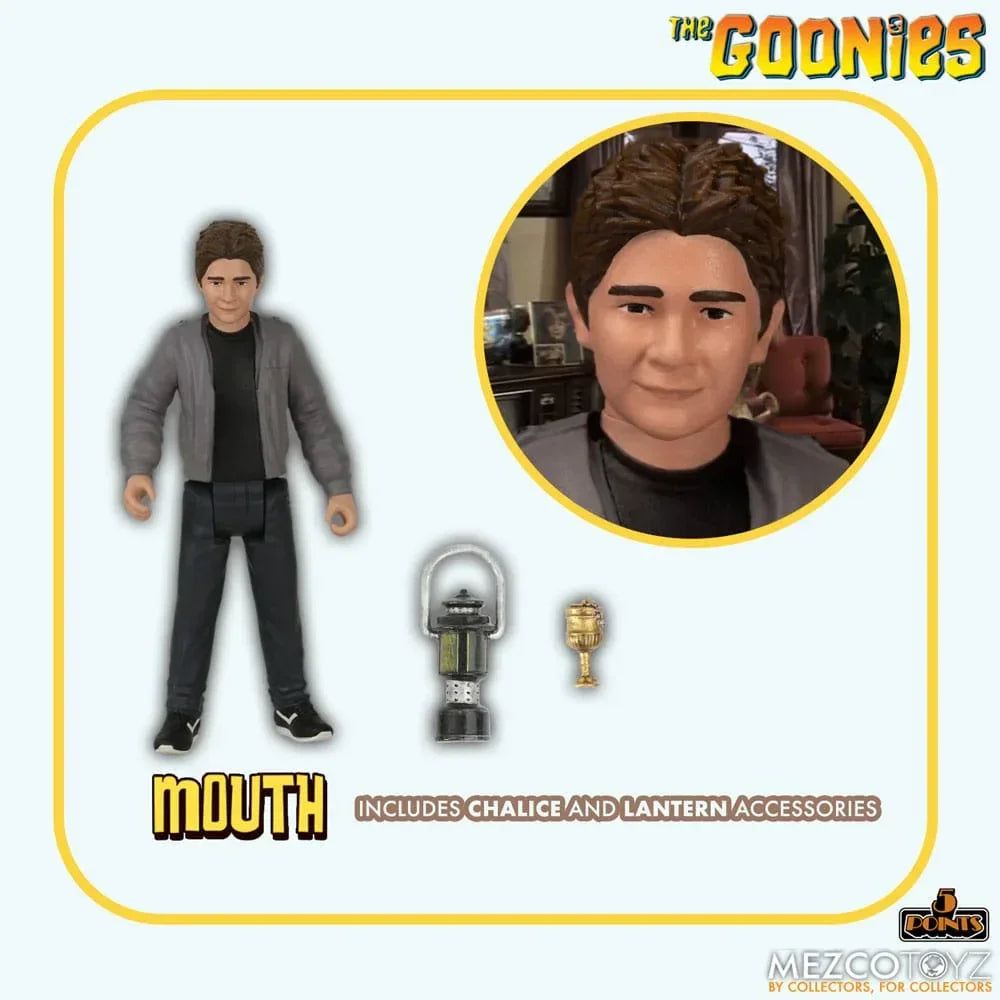 The Goonies 5 Points Action Figures 9 cm Assortiment (20) Mezco Toys