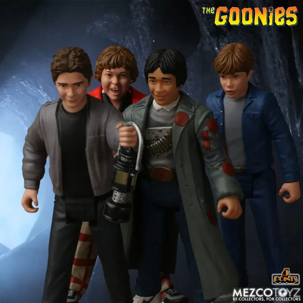 The Goonies 5 Points Action Figures 9 cm Assortiment (20) Mezco Toys