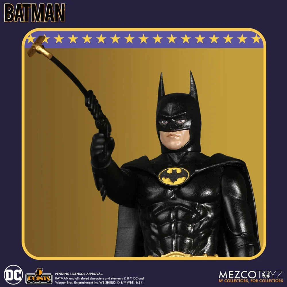 Batman (1989) 5 Points Action Figur 9 cm Assortiment (24) Mezco Toys