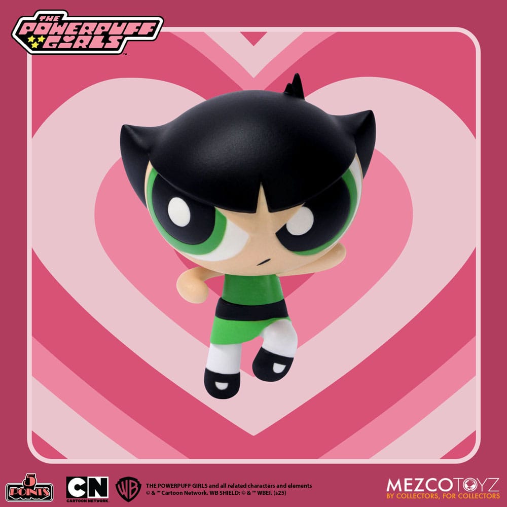 Powerpuff Girls Julsemester 5 Points Action Figurer 10 cm Assortiment (16) Mezco Toys