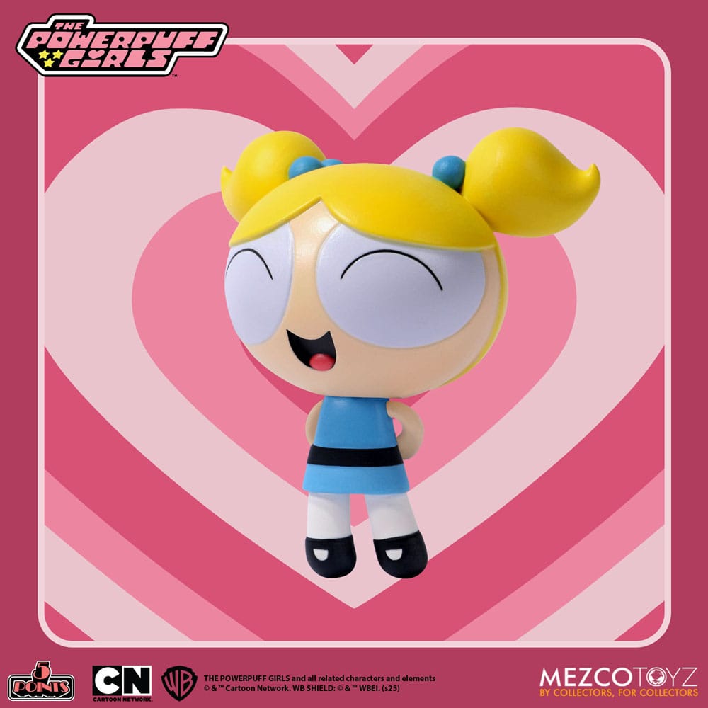Powerpuff Girls Julsemester 5 Points Action Figurer 10 cm Assortiment (16) Mezco Toys