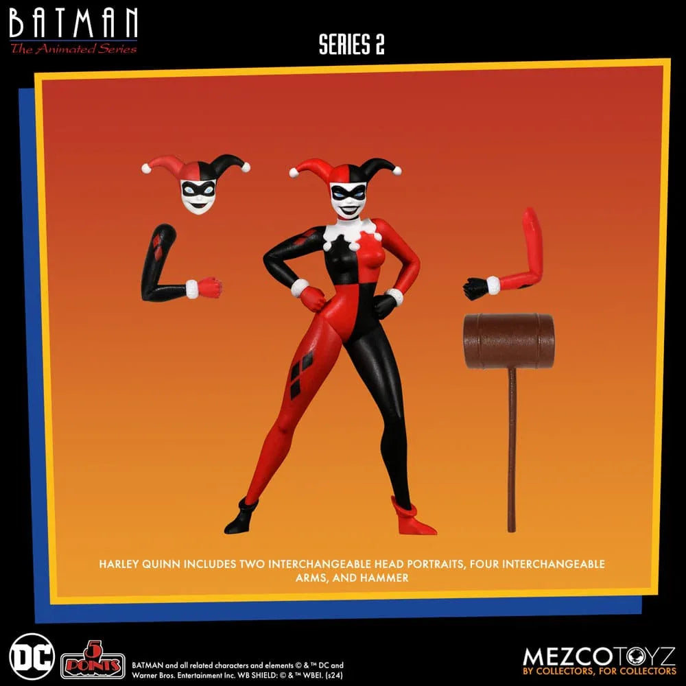 Batman: The Animated Series 2 5 Points Action Figurr Deluxe Box Set 9 cm Mezco Toys